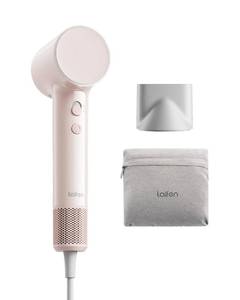 lot 11355 image: Laifen Ionic Hair Dryer Palm-Sized 110,000 RPM Air 15 Pink