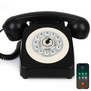 lot 11368 image: Sangyn Bluetooth Cordless Landline Phone with Handset and Speakerphone