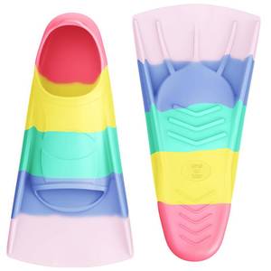 lot 12089 image: Gintenco Silicone Short Swim Training Fins Adults & Kids