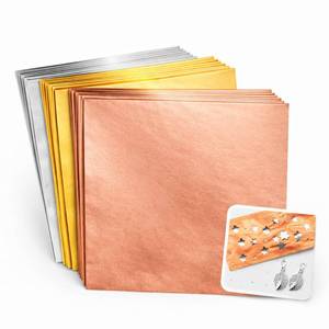lot 12107 image: Yaocom Aluminum Metal Sheets for Crafts 6 x 6 x 0.003 Inch 150 Pack Multicolor
