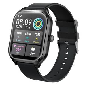 lot 12131 image: ANTZO Smart Watch 2.01 Inch AMOLED Fitness Tracker with Bluetooth Calling IP67