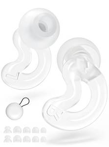 lot 12132 image: Relaxcharm Reusable Ear Plugs 19dB Noise Reduction, XSSML Tips