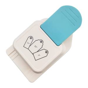 lot 12140 image: 3-in-1 Craft Tag Punch, 1.5, 2 & 2.5 Inch Gift Tag Paper Punch