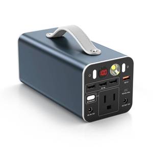 lot 12221 image: Portable Power Station 150W 155.4Wh  Retail $129.99
