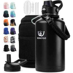 lot 13096 image: WONSYGO Insulated Stainless Steel Water Bottle 64oz