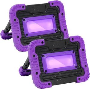 lot 13105 image: GPRK Rechargeable Black Light 395nm 20W LED Cordless UV