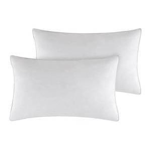 lot 13145 image: SleepMan Down Feather Throw Pillow Inserts 14 x 24 Inch Pack of 2 White
