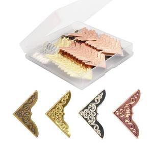 lot 14146 image: CATOSUM Metal Book Corner Protectors 80 Pcs for Scrapbooks & Albums