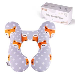 lot 14148 image: KAKIBLIN Baby Neck Pillow for Car Seat Head Support 9.84 x 11.02 in