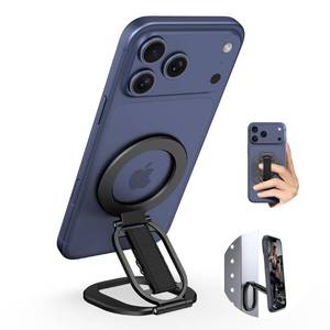 lot 14154 image: GMETINK Foldable Double-Sided Magnetic Phone Grip Kickstand for MagSafe