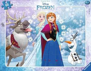 lot 14183 image: Ravensburger Jigsaw Puzzle 40 Piece Frozen Anna and Elsa