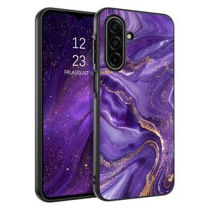 lot 14191 image: Veningo Phone Case for Samsung Galaxy A17 5G Glow in the Dark Purple Marble