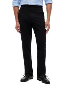 lot 14244 image: Tommy Hilfiger Mens Dover Essential Twill Chino Pant Black 36x30