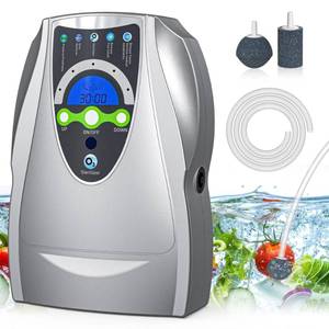 lot 19086 image: VTAR Ozone Machine 500mgh Air and Water Purifier Silver