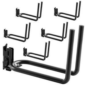 lot 19099 image: SALUINOKI E-Track Double J Hook Tool Holder, 4 Pack