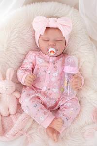 lot 19109 image: WOOROY Lifelike Reborn Baby Doll Girl 18 Inch Newborn