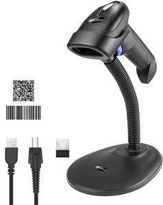 lot 19116 image: NetumScan Wireless 1D 2D Barcode Scanner with Stand