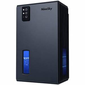 lot 19119 image: NineSky Dehumidifier 1000 Sq Ft 95 oz Tank with Auto Shutoff