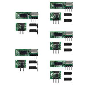 lot 20278 image: QIACHIP RF Transmitter Receiver Kit 433MHz Superheterodyne WL101 WL102 5 Packs
