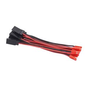 lot 20279 image: OliYin 10pcs JST Male to JR Futaba Female Connector Adapter Cable 20AWG 3.94