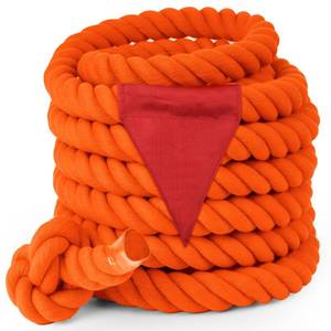 lot 20283 image: Thadavo Tug of War Rope with Flag 40FT Orange