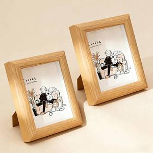 lot 20306 image: FUXINRUN Mini Wood Picture Frames 2x3 Inch Set of 2