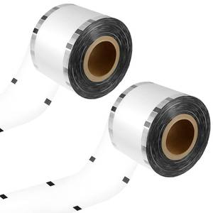 lot 20372 image: Tessco For You Cup Sealing Film 2 Rolls for 3.5-4.1 in PP Cups
