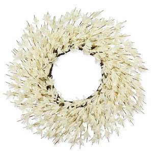 lot 1717 image: LZNPA 26 Inch Fall Wreath for Front Door Outdoor Autumn Wreath