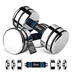 lot 1721 image: Northdeer Adjustable Dumbbell Set 10 Lb Pair (57810 Lb)  Retail $105.90