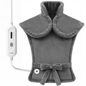 lot 1722 image: Tefici Electric Heating Pad for Back Neck and Shoulders 24 x 33 Inch