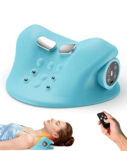 lot 1738 image: RINGCO Heated Neck Massager Cervical Traction Device with Heat and Vibration