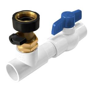 lot 2051 image: WESUA AC Drain Line Cleaner Tool 34 Garden Hose Fitting