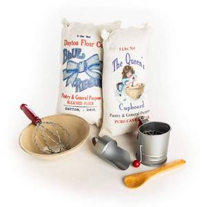 lot 2067 image: The Queens Treasures 18 Inch Doll Baking Accessories 7 Piece Set