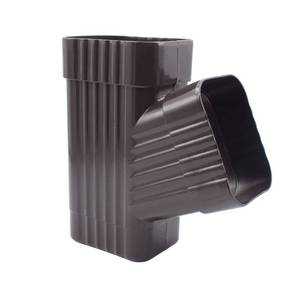 lot 2340 image: KeaJuidy Downspout Y Connector 2x3 Inch Stainless Steel