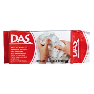 lot 2385 image: DAS Modeling Clay Air Hardening White 2.2 Lb DIX00316