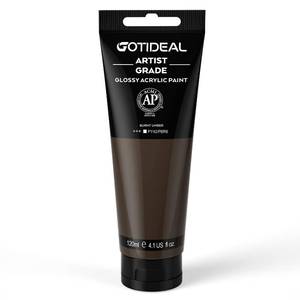 lot 2392 image: GOTIDEAL Acrylic Paint Burnt Umber Tube 4.1 oz
