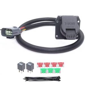 lot 2399 image: CARROFIX 7-Way RV Blade Trailer Tow Harness Buick Enclave Chevrolet Traverse