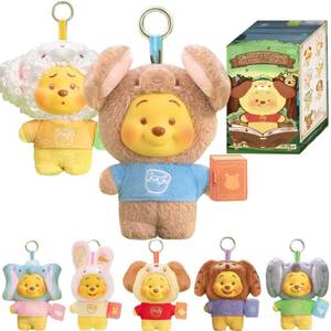 lot 2461 image: MINISO Disney Winnie the Pooh Animal Storybook Series Blind Box Figurine