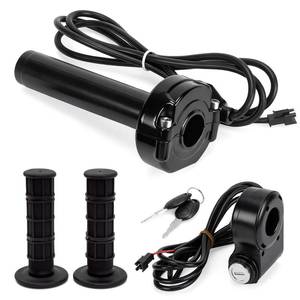 lot 2462 image: BEAROLNE Full Twist Throttle with Key Ignition Ebike Grip Ridstar Q20 Pro