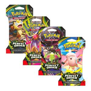 lot 2496 image: Pok�mon TCG Mega Evolutions Perfect Order Sleeved Booster Pack 1