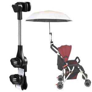lot 5771 image: nediea Stroller Umbrella Holder Clamp Adjustable 1.18in Handlebar