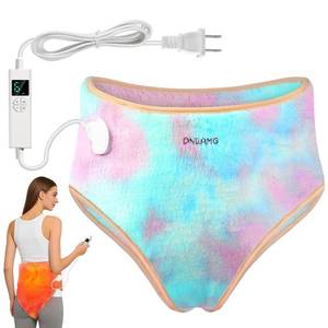 lot 5774 image: OneAmg Menstrual Heating Pad for Period Cramps, 6 Heat & 4 Timer Settings