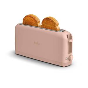lot 5822 image: Bella 2-Slice Slim Toaster with Long Slot, Blossom