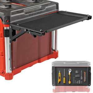 lot 5969 image: BPOPO Folding Magnetic Tool Tray Table for Milwaukee Packout Toolbox