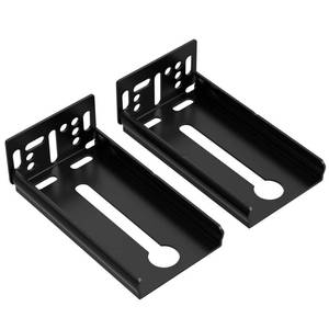 lot 5976 image: Goldenwarm Rear Mounting Brackets for Drawer Slide 45mm Black 10 Pairs