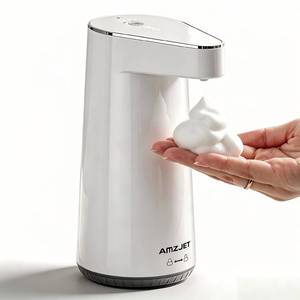lot 5981 image: Amz Jet Automatic Touchless Foaming Soap Dispenser 300ml Rechargeable