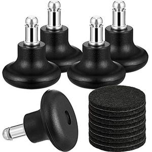 lot 6250 image: Outus Bell Glides Office Chair Caster Replacement Base 5 Pcs 2 Inch Low Profile