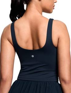 lot 6282 image: HeyNuts Sports Bra Zeal Longline U-Back True Navy Size S