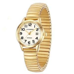 lot 6286 image: VTAIGE Womens Gold Watch Small Wrist Stainless Steel Expansion Band Quartz