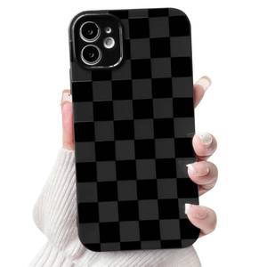 lot 6315 image: NITITOP Phone Case Checkered TPU for iPhone 11